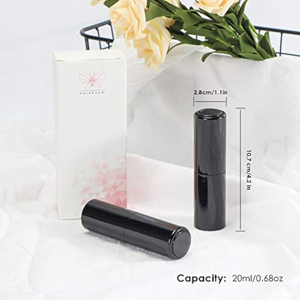 Faireach Perfume Atomiser Refillable 20ML Travel Aftershave Dispenser Spray Bottle Empty Leak Proof