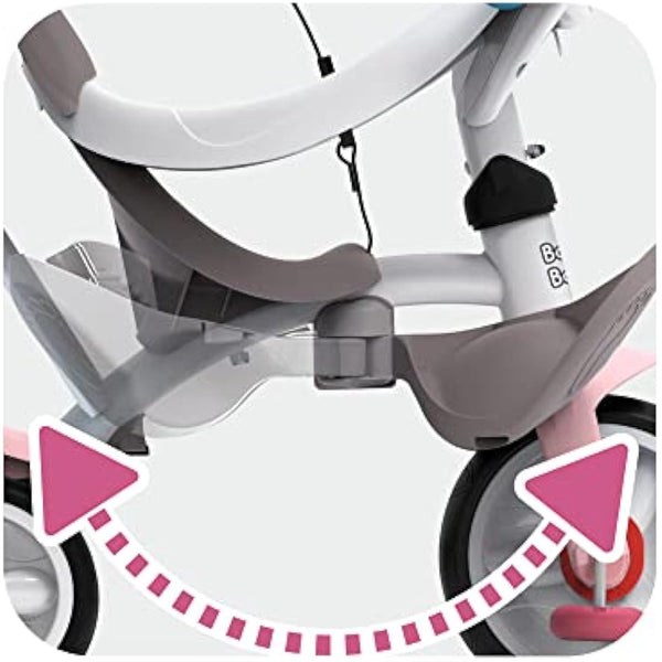 SMOBY Baby BaladePink Childrens Tricycle