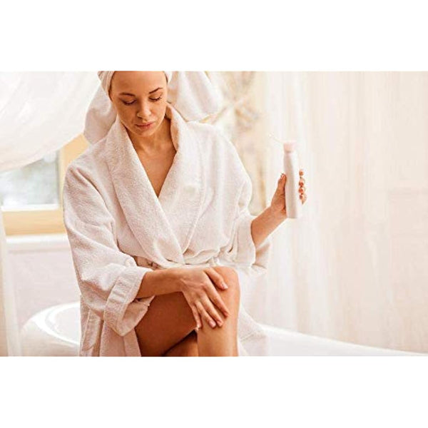 EpilWax Royal Depilatory Kit Complete with: Professional Wax Heater 5 Roll-On Wax 100 ml variegated, 100 Depilatory Strips, 1 Bottle of 250 ml After Wax Oil - (Royal Series variegated 5)