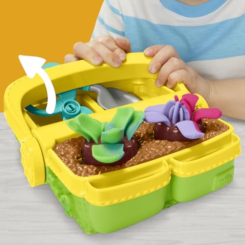 Play-Doh Blooming Flowers Playset, Creative Crafts for Toddlers, Arts and Crafts