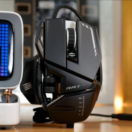 MAD CATZ R.A.T. 8+ Gaming Mouse (USB/Black/16000dpi/11 Buttons) - MR05DCINBL000-0