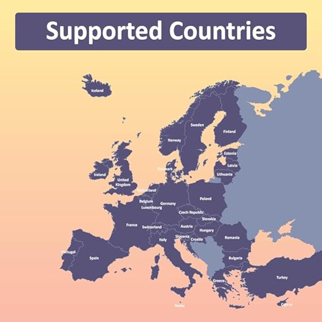 EU+Turkey SIM Card 30 Days | Data ONLY | 20GB of High-Speed 4G LTE Data | Europe Travel Sim Card | NO Registration, ID authentication Needed! |No Calls, NO SMS