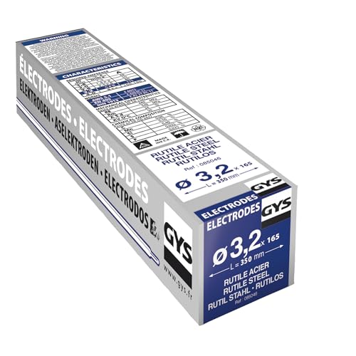 GYS - 085046 - GYS E6013 Ø3.2 Rutile Electrodes (x165 Pack)