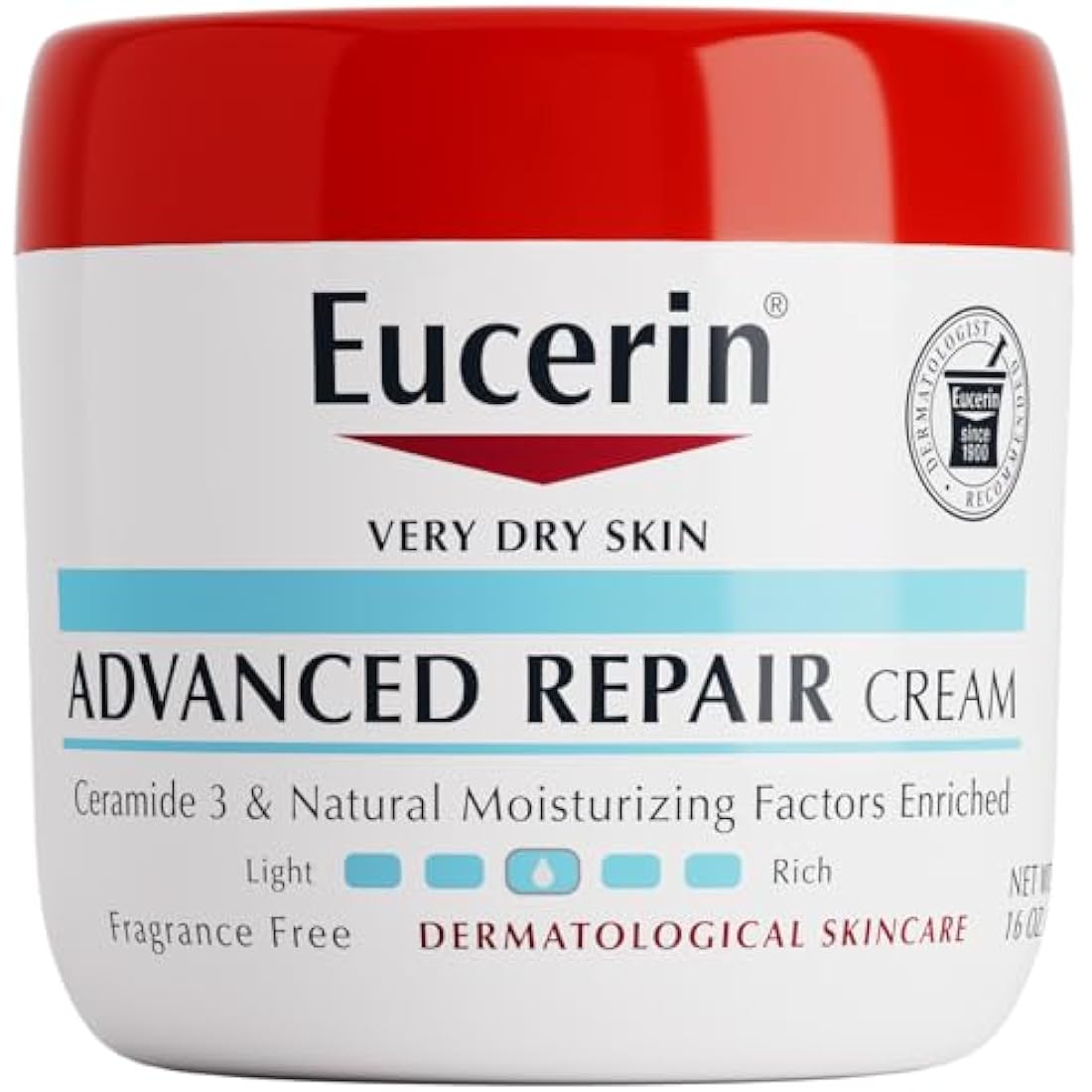 Eucerin Intensive Repair Creme 16 oz Eucerin Intensive Repair Creme