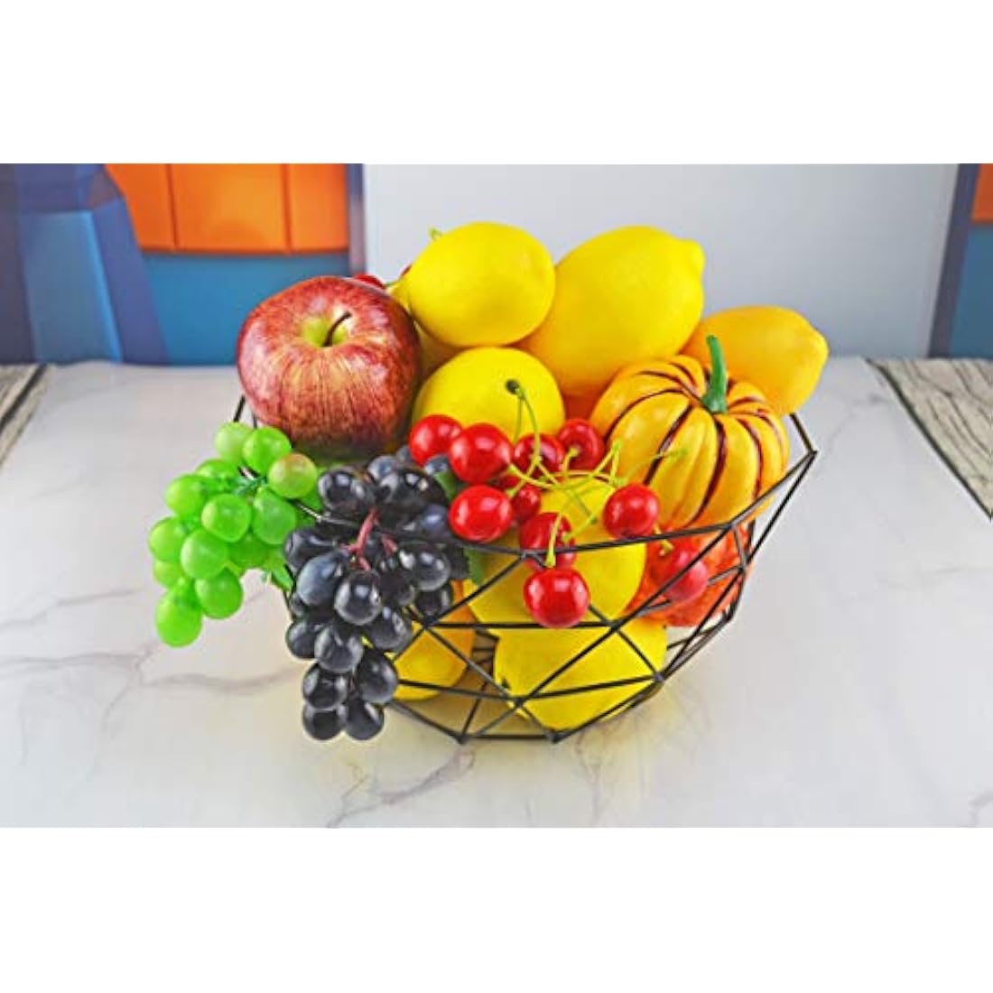 JEDFORE Artificial Lemon Lifelike Simulation Fake Fruit Lemons for House Kitchen Party Decoration Yellow 12pcs Set