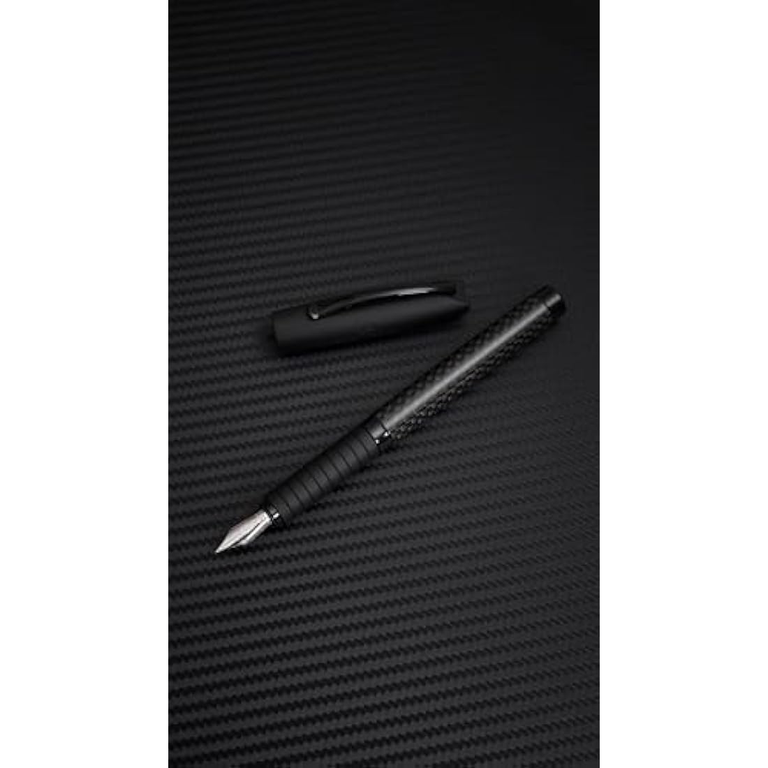 Faber-Castell Carbon Basic Black Fountain Pen with Extra-Fine Nib