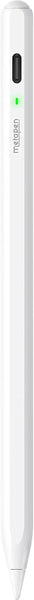 Metapen Pencil Air8 for Apple iPad 2018-2025, (20H Battery Life), 2Min Fast Charge, High Precision Stylus Pen for iPad 11 A16/10/9/8/7/6th Gen, Pro 12.9/11/13 Inch M4, Air 3/4/5/M2/M3 (White)
