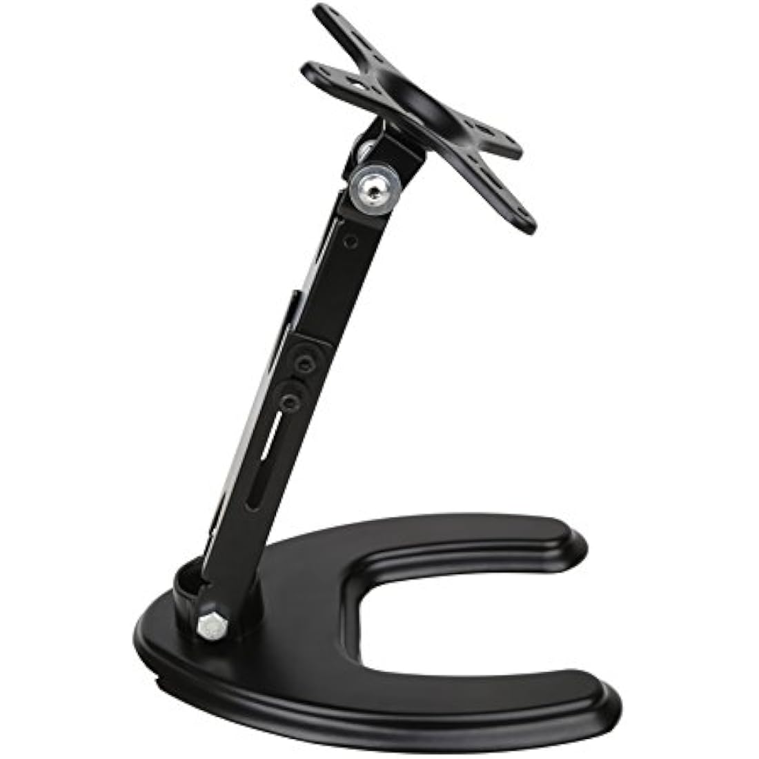 Wearson U-Shape 14" to 24"inch 180 Degree Adjustable LCD Monitor Stand Mount Folding VESA Monitor Stand All-Metal-Body With VESA Hole 75x75mm 100x100mm