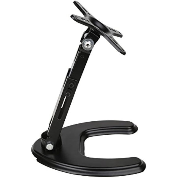 Wearson U-Shape 14" to 24"inch 180 Degree Adjustable LCD Monitor Stand Mount Folding VESA Monitor Stand All-Metal-Body With VESA Hole 75x75mm 100x100mm