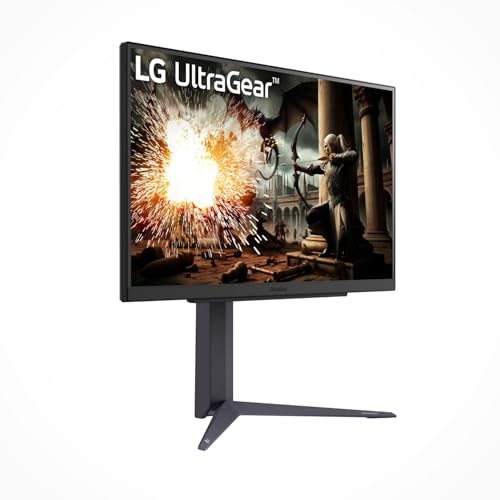 LG UltraGear G8 Gaming Monitor 27G850A – 4K UHD Nano IPS 27 inch, Dual-Mode 240Hz / 480Hz, 1ms (GtG), AMD FreeSync Premium Pro, DisplayHDR 600, DP 2.1, HDMI 2.1, Black