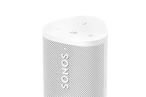 Sonos Roam 2 | Lightweight Portable Waterpoof Speaker with Bluetooth, WiFi, 10 hour battery life and Voice Control for Home and Outdoor Use - Black