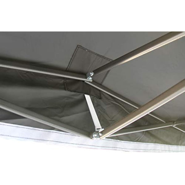 All Seasons Gazebos 2.5x2.5m Pop Up | Heavy Duty, Fully Waterproof High-Grade Materials (Black)