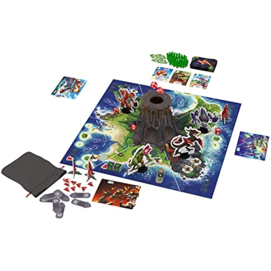 Iello | King of Monster Island | Board Game | Ages 10+ | 1 to 5 Players | 45-60 mins Minutes Playing Time