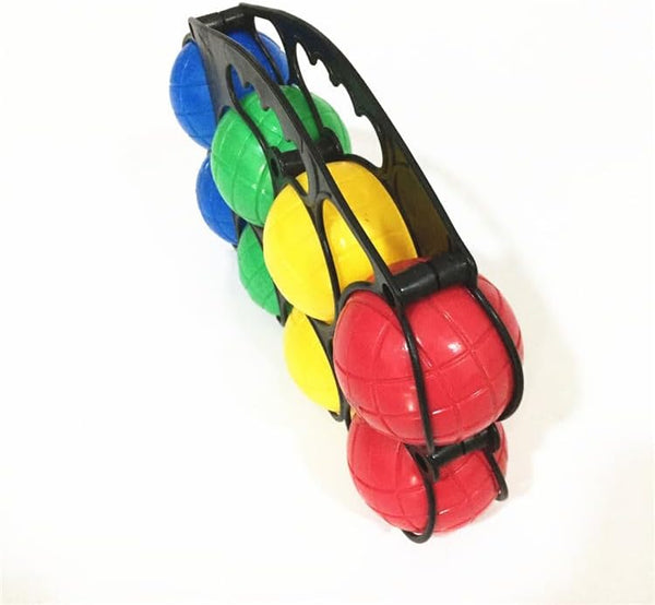 Vivo Technologies 8pc French Boules Set Petanque Balls Garden Game Free Carry Case NEW Fun Kids Entertain