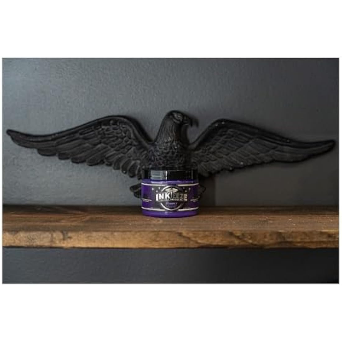 INK-EEZE Purple Glide Tattoo Ointment – Non-Petroleum, Essential Oil Infused Formula - For Artist and Aftercare - Vegan, Cruelty Free - 6oz jar