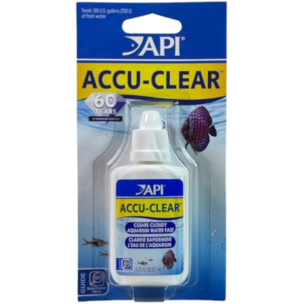 API ACCU-CLEAR Freshwater Aquarium Water Clarifier 37 ml Bottle