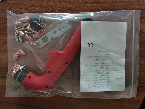 RIVERWELD S45 Plasma Torch Head OEM and Plasma Electrode PR0110 Plasma Tips 0.8 PD0116-08 Outside Nozzle Retaining Cap PC0116 Air Diffuser PE0106 Stand Off Guide CV0010 kit 22pcs