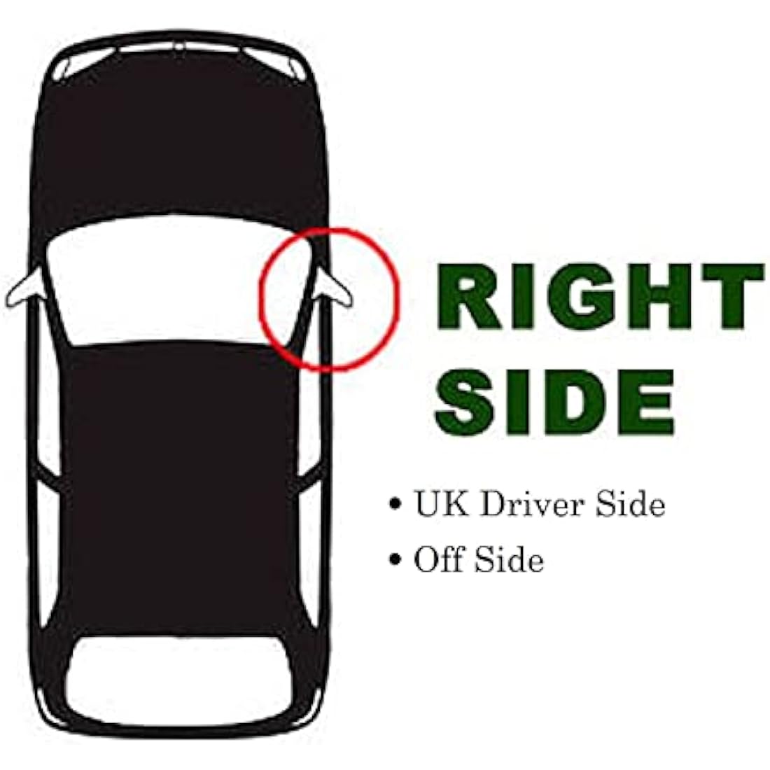 Fits in TRAFIC 2014 to 2022 DOOR WING MIRROR GLASS HEATED WITH BASE PLATE RIGHT DRIVER SIDE