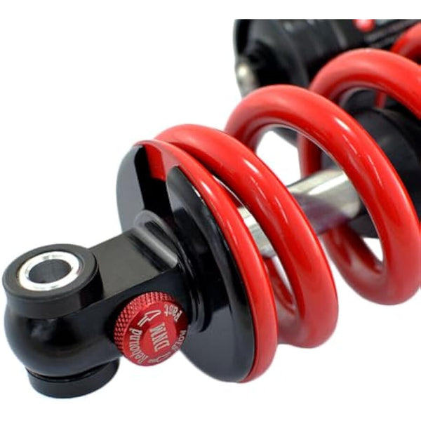 DNM Bike Rear Shock Absorber RCP2S, 190x51mm, 550lbs, Red, Modern, Aluminium