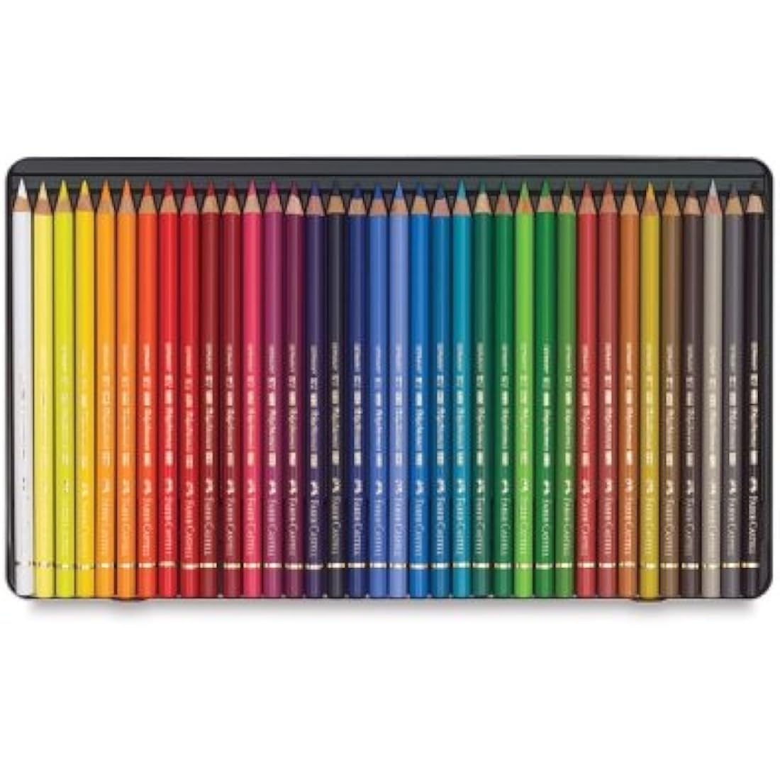 Faber-Castell 110036 Artist Colouring Pencil, 36 Metal Case (1, 36 Metal Case)