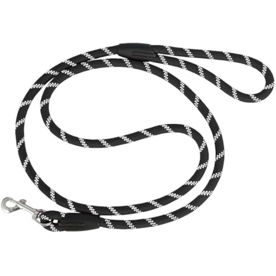 Aitodos® 1.8m Reflective Rope Dog Lead, Anti-Pull Dog Leash, Suitable for Training or Walking, Suit for Extra Large, Medium, Small Dogs, Diameter of Dog Leads 1.2cm, Black