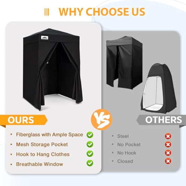 EAGLE PEAK Pop up Changing Room