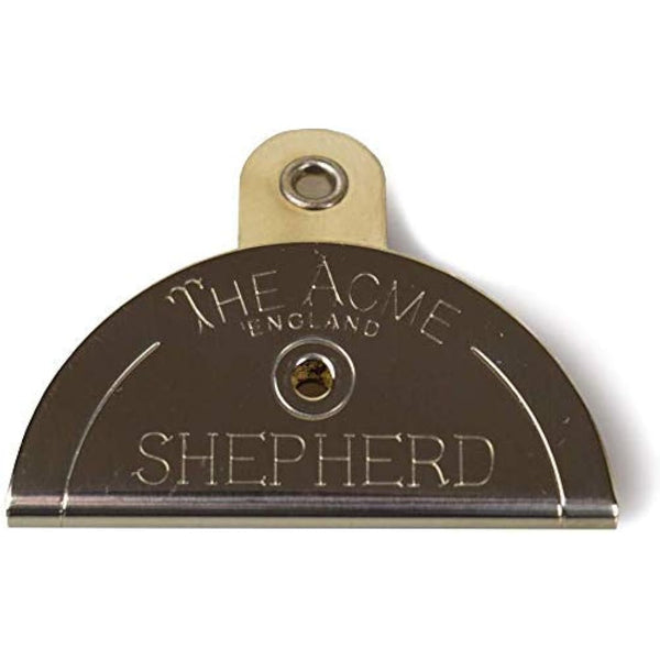 Acme number 575 Shepherd Metal Tongue Whistle with Free Whistle Band Ideal for Dog Training