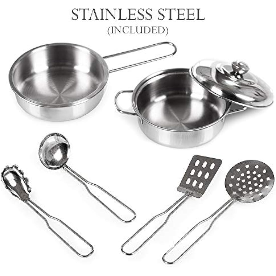 Green Series Kinderplay Children's Kitchen – Children's Wooden Kitchen | Children's Kitchen 2 Years | Kitchen for Children 3 Years | Children's Kitchen 5 Years | Children's Kitchen Height 87 cm,