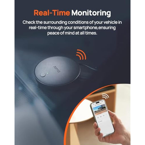 70mai 4G Hardwire Kit UP04 for Dash Cam A510, A810, Omni, 4K Omni, 24H Smart Parking Surveillance, Real-Time Monitoring, Instant App Alerts, GPS-Enabled Car Locator