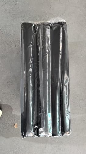 Cekene Large Outdoor Rug Waterproof Black 245x305cm Patio Rugs Reversible RV Camping Mat Lightweight Plastic Portable Outdoor Carpet for Picnic Porch Deck Backyard BBQ Beach