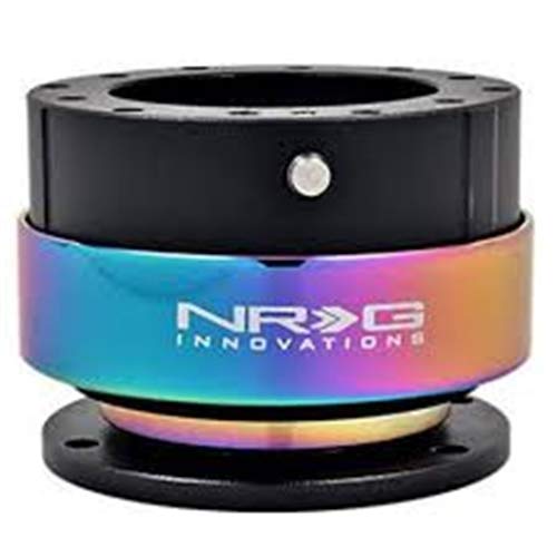 NRG Innovations SRK-650RD Quick Release Kit (Red Metal Body/Red Ring with Handles)