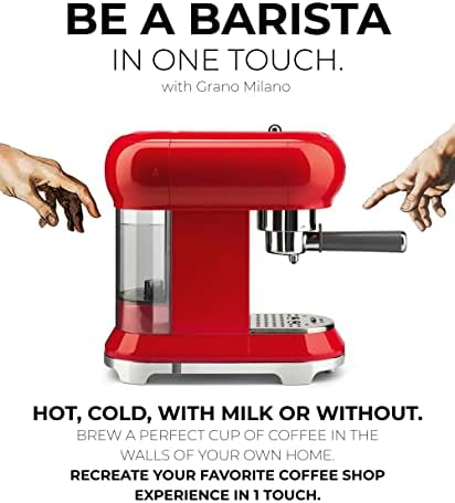 Grano Milano Ground Coffee 750g, Espresso Forte Arabica and Robusta, Medium Roast Intensity 4/5 Coffee, Made in Italy