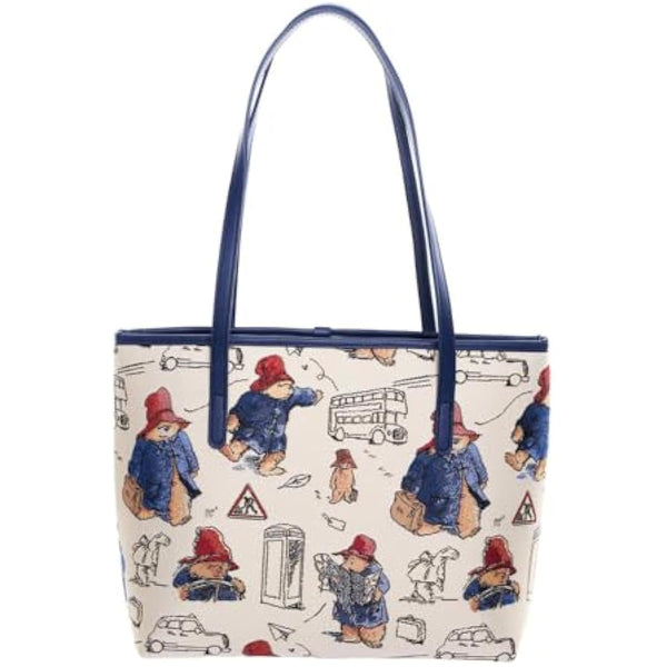 Signare Handbag, Travel bag, Cosmetic Bag, Crossbody bag etc with Paddington Bear design