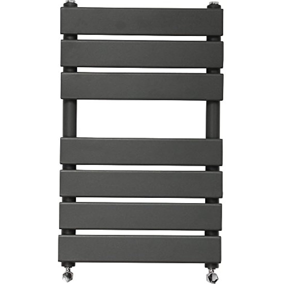NRG 650x400 Flat Panel Heated Towel Rail Bathroom Rad Radiator Anthracite