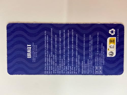 URAQT Car Wheel Brush, No Metal Wheel and Rim Detailing Brush, Car Wheel Cleaning Brush, Soft Dense Alloy Wheel Brush, Suitable for Wheels and Rims of Cars/Motorcycles/Bicycles (Black)