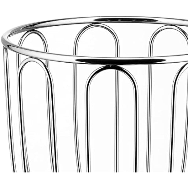 Alessi 370/19 - Design Wire-Worked Citrus Fruit Holder, 18/10 Stainless Steel, 19 cm
