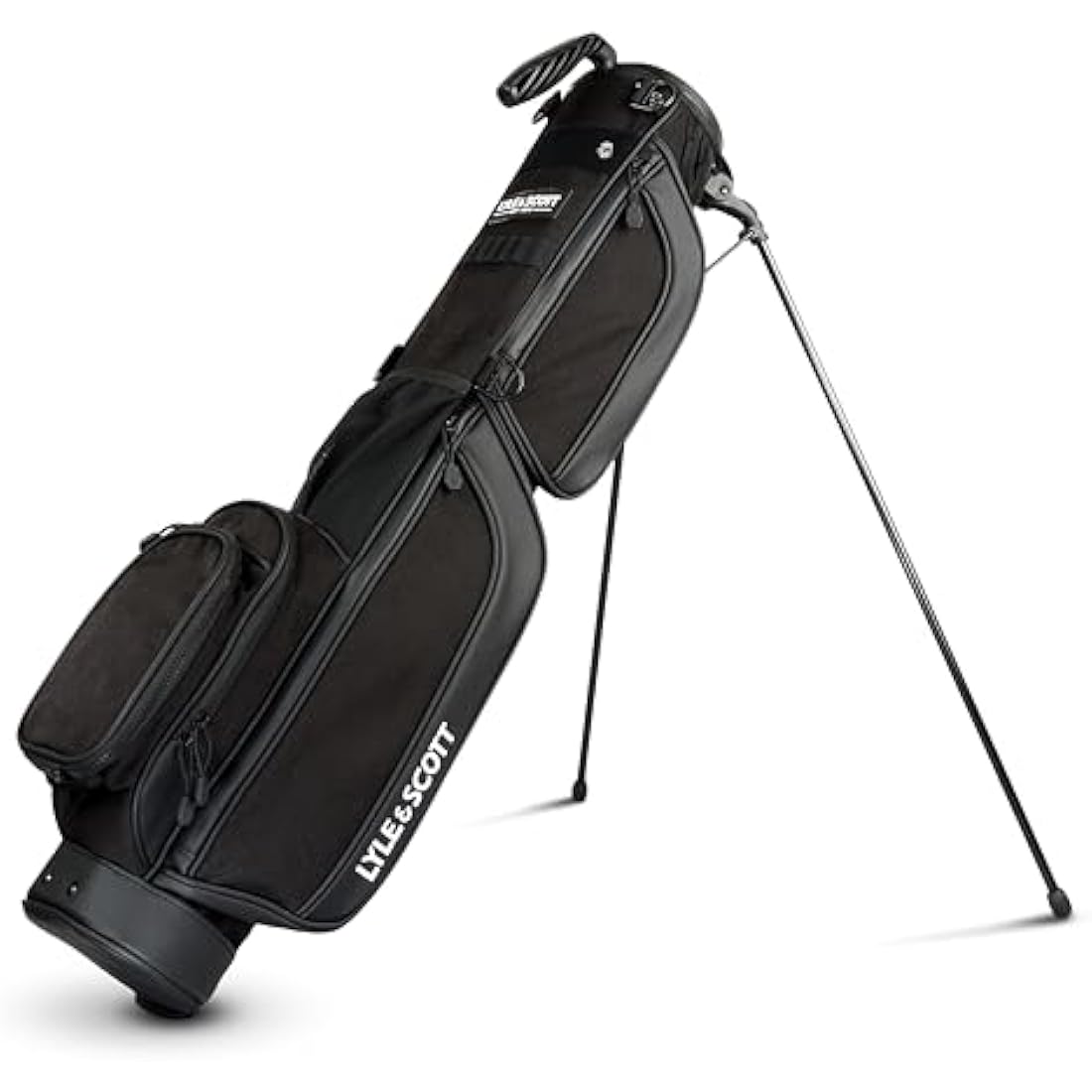 Lyle and Scott Gleneagle Golf Bag - Lightweight Golf Bags for Men with 3 Way Full Length Divider, Insulated Cool Pocket, Durable Handle, Retractable Stand, Padded Strap - Golf Stand Bag