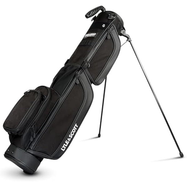 Lyle and Scott Gleneagle Golf Bag - Lightweight Golf Bags for Men with 3 Way Full Length Divider, Insulated Cool Pocket, Durable Handle, Retractable Stand, Padded Strap - Golf Stand Bag
