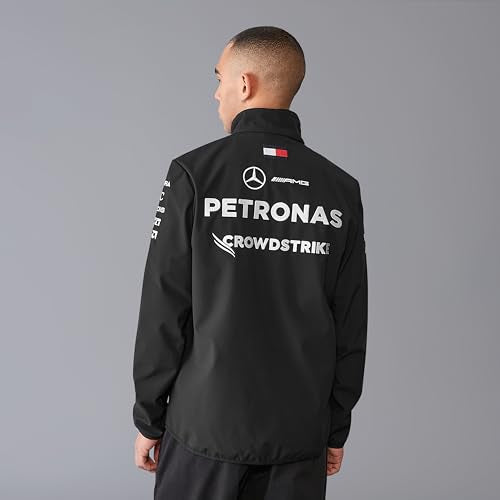 Mercedes AMG Petronas F1 Men's 2024 Team Softshell Jacket