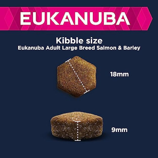 Eukanuba Complete Dry Dog Food for Adult Large and Giant Breeds with Salmon and Barley 12 kg