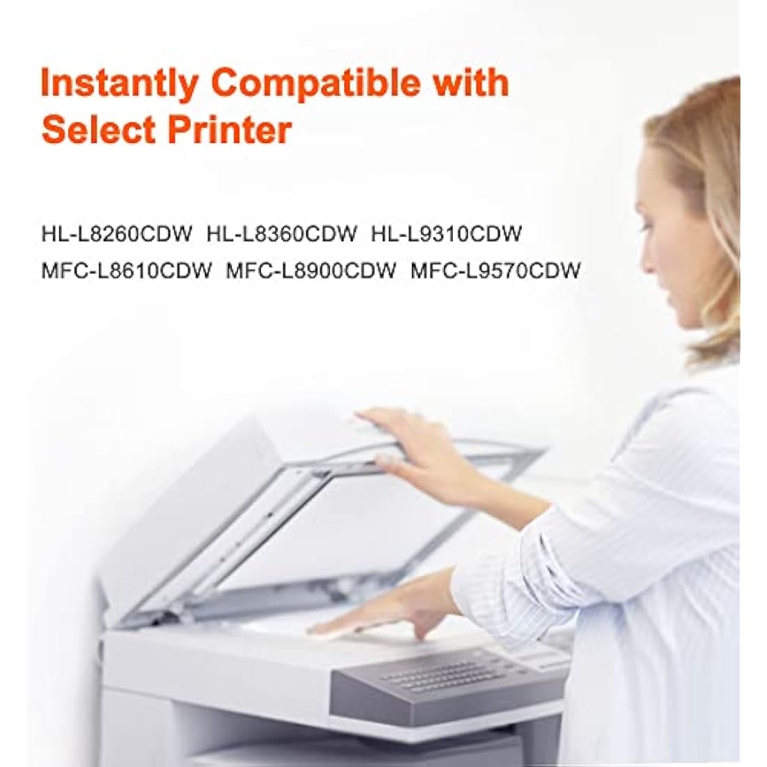 ejet TN423 TN421 Toner Cartridges for Brother TN-423 TN-421 for HL-L8260CDW HL-L8360CDW HL-L9310CDW MFC-L8900CDW MFC-L8610CDW MFC-L9570CDW MFC-L8690CDW L8410CDW (Black Cyan Magenta Yellow, 4-Pack)