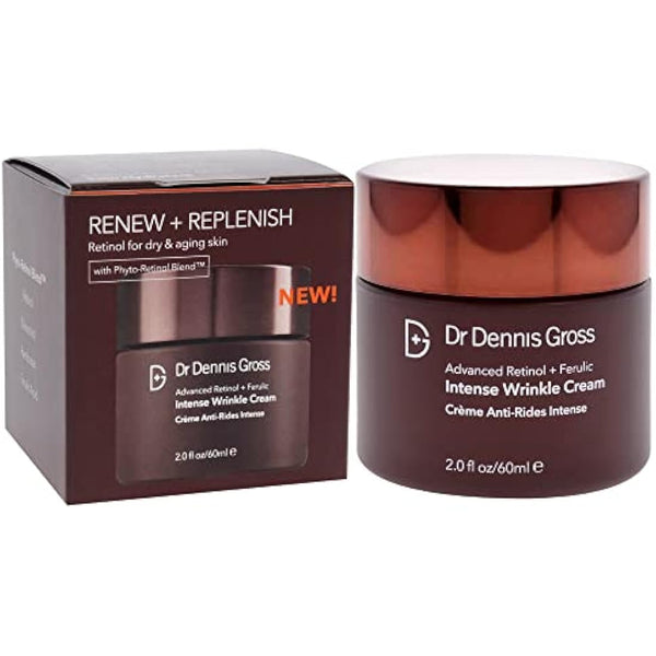 Dr. Dennis Gross Advanced Retinol Plus Ferulic Intense Wrinkle Cream For Unisex 2 oz Cream