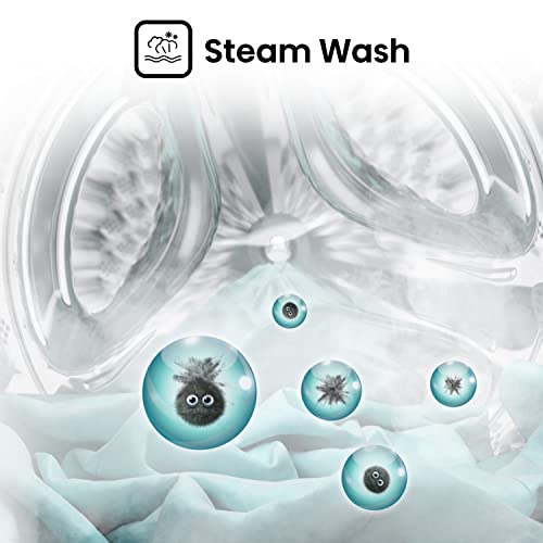 Hisense 3 Series WFQA9014EVJM Freestanding 9 KG Front Load Washing Durable Inverter Machine Steam Wash Quick Wash 15 Washing Programs 1400 RPM White- Energy Rating A