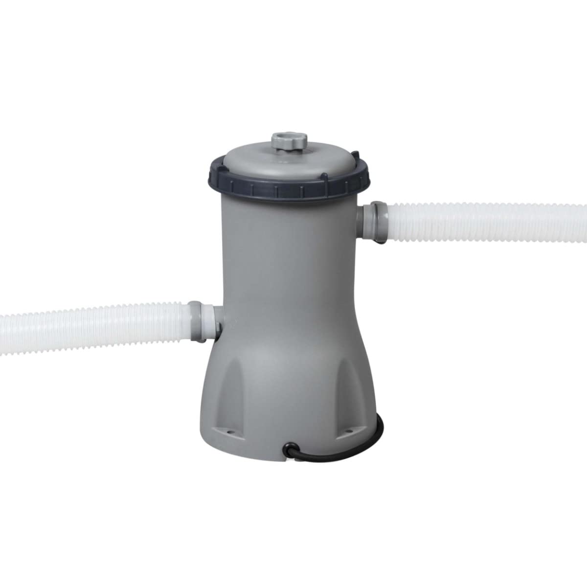 Bestway Steel Pro | Max Round Frame Swimming Pool with Filter Pump, Above Ground Frame Pools, Grey, 15ft