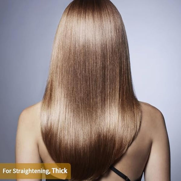 ANGENIL Pro Titanium Flat Iron Hair Straightener 4.5 cm Wide, Dual Voltage Hair Straightener and Curler 2-in-1 with Heat Resistant Silicone Mat, Adjustable Temp 160°C-240°C, 15s Fast Heating