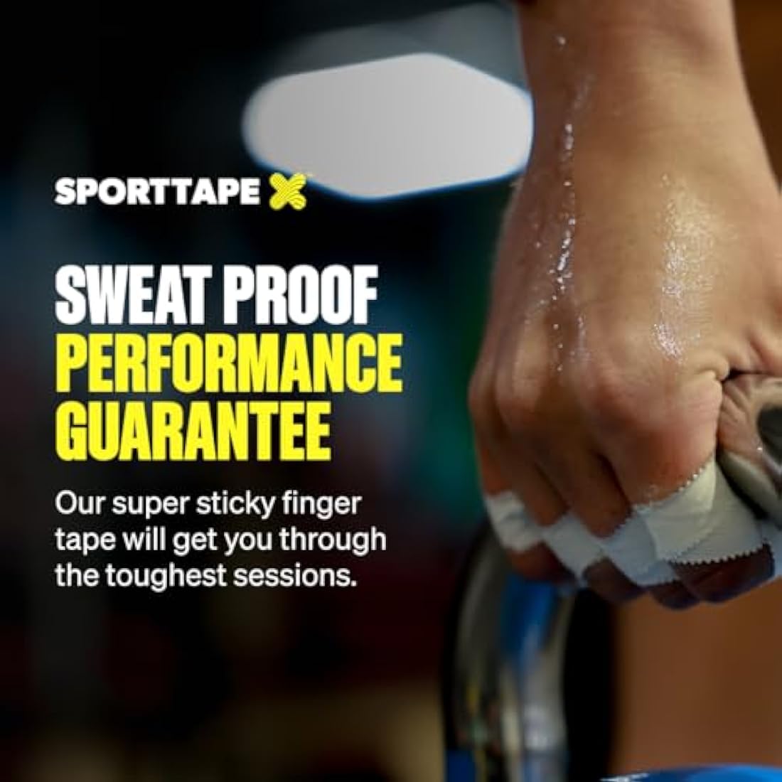 SPORTTAPE Box of 24 Rolls Zinc Oxide Finger Tape - White - 1.25cm x 10m | For Jiu Jitsu, Bouldering, Rock Climbing, BJJ, Crossfit, Rowing, Climbing & Golf (12 Packs of 2 Rolls)