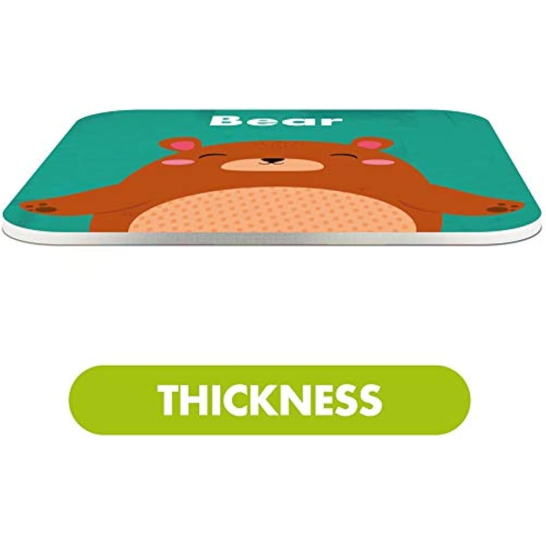 Hebayy 36 Pair Animals Matching Game Cartoon Flash Cards Erasable(72 PCs, Each Measures 2” X 2”)