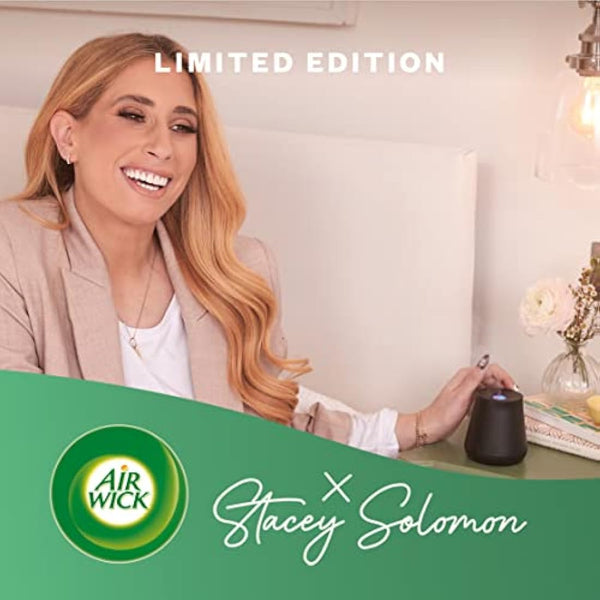 Air Wick Essential Mist Refills, Morning Meadow by Stacey Solomon, Pack 6 x 20ml, Natural Essential Oils, Last up to 270 days, Air freshener