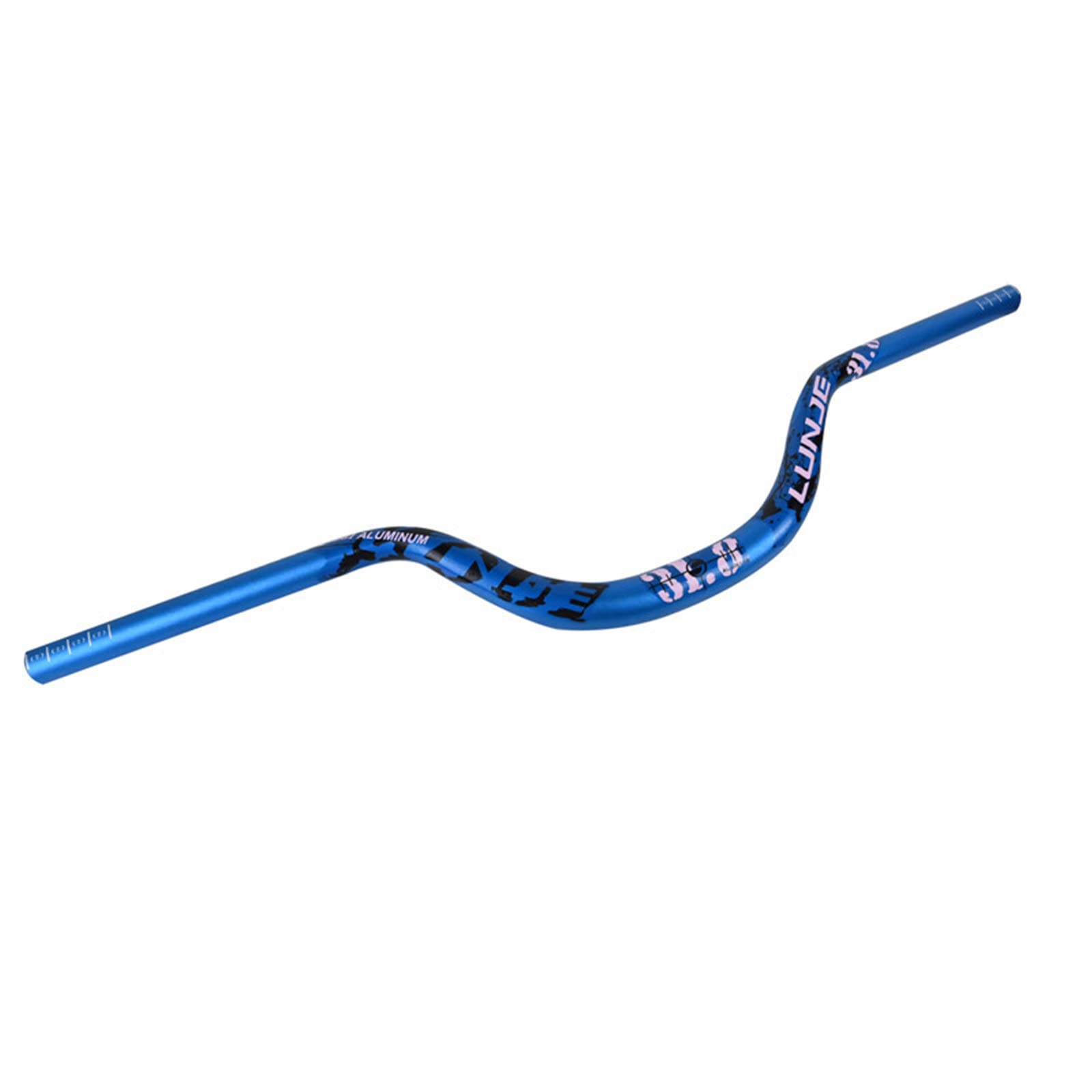 ROADNADO MTB Riser Handlebar 31.8mm Aluminum Alloy Bicycle Handlebar Riser 90mm Extra Long Mountain Bike Bike Handlebar 720mm 780mm Riser Bars for