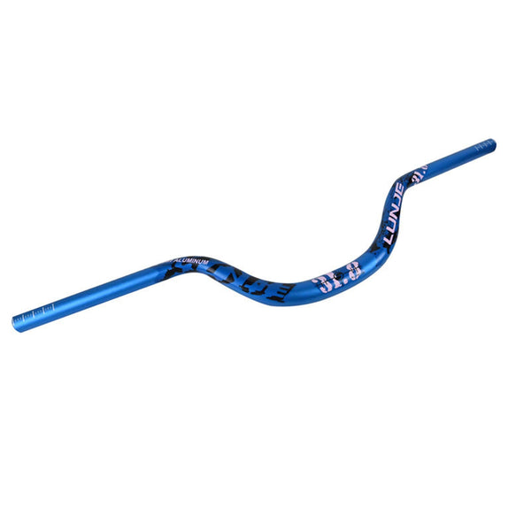 ROADNADO MTB Riser Handlebar 31.8mm Aluminum Alloy Bicycle Handlebar Riser 90mm Extra Long Mountain Bike Bike Handlebar 720mm 780mm Riser Bars for